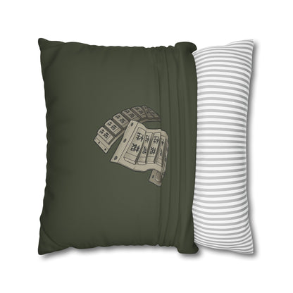 Lotus Throw Pillow